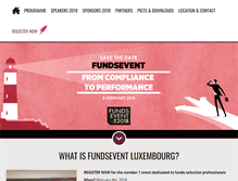 Tablet Screenshot of fundsevent.com